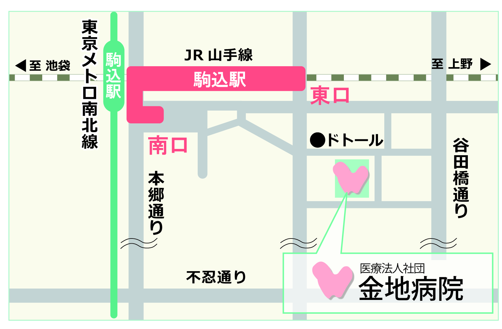 アクセスマップ